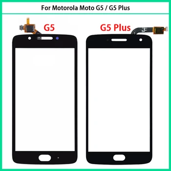 Нов Сензорен Екран За Motorola Moto G5 XT1672 G5 Plus XT1687 XT1684 Тъчпад Дигитайзер Сензора LCD Дисплей за Смяна на Предно Стъкло