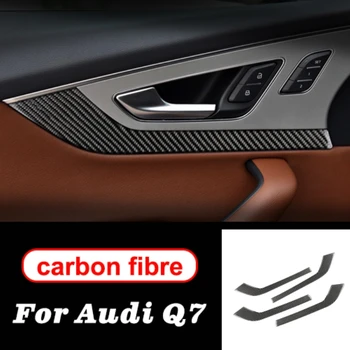 за Audi Q7 Q 7 2016 2017 2018 2019 рамка, която панел от въглеродни влакна, декоративна лента, накладки, стикер, стикер, аксесоари за интериора