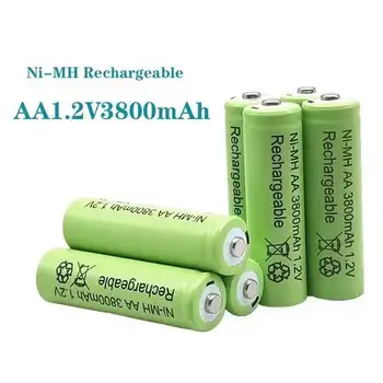 Батерия 3800 mah AA 1.2 ЗА Ni-MH акумулаторна батерия за играчка дистанционно управление, Акумулаторни батерии тип AA 1.2 3800 mah