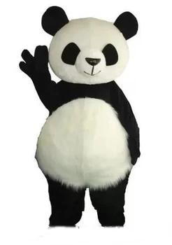 Горещ Класически костюм талисман панди талисман костюм на мечка талисман костюм на гигантска панда