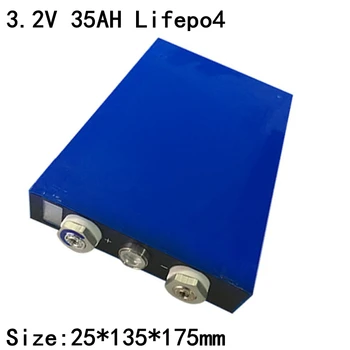 Марка Lifepo4 3,2 v 35Ah Батерия с Голям Капацитет 3,2 v 32Ah Lifepo4 Акумулаторен Елемент за электровелосипеда в Инвалидна количка Акумулаторен Блок Сам Power Backup