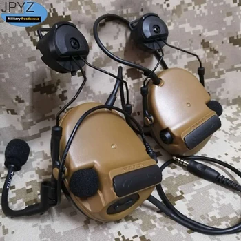 Стратегическа тактическа Звукоснимающая слушалки Comtac-III C3 с шумопотискане (версия за монтиране на каска)
