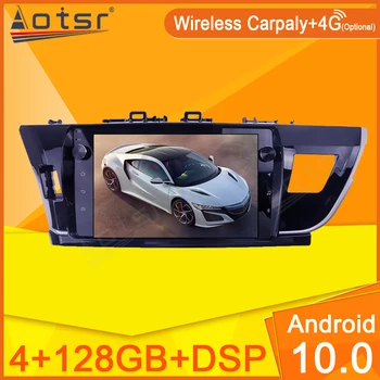 Carplay За Toyota Corolla 2013 2014-2016 Авто Радио Видео Мултимедиен Плейър Navi Стерео Android GPS No 2Din 2 Din DVD Основно Устройство