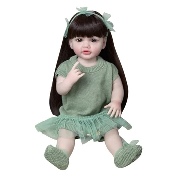 Кукли Принцеси с черна коса, играчки, кавказките кукли за деца-