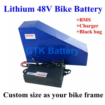 Литиево-йонна батерия 48 2000 W Усилвател на велосипед Ebike електрически велосипеди батерия 13 S 48 30ah 40ah литиева батерия с водоустойчива чанта + зарядно устройство 5A