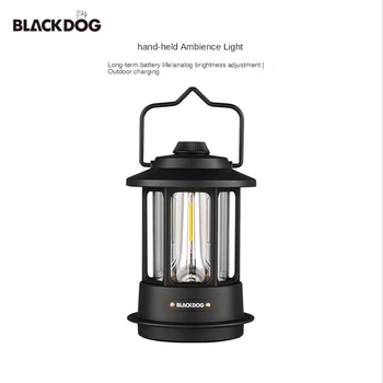 Лампа за къмпинг Blackdog на открито Преносима лампа за къмпинг, лампа за палатка