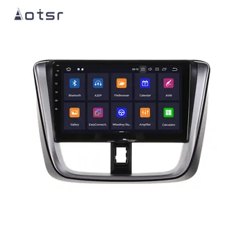 Авто Мултимедиен плеър с Android 10,0 за TOYOTA VIOS Yaris 2016 GPS Навигационно устройство с USB Bluetooth поддръжка за управление на волана колело