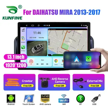 13,1-инчов автомобилен радиоприемник за DAIHATSU MIRA 2013 2014-2017 Кола DVD GPS навигация стерео Carplay 2 Din централна мултимедиен Android Auto