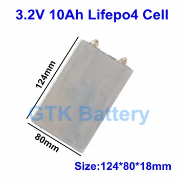 GTK 3,2 v 10ah lifepo4 батериите 10ah 3,2 v 30A разреждане от 10 000 mah клетка, алуминиев корпус за 12 V 10ah батерия САМ pack електрически инструменти
