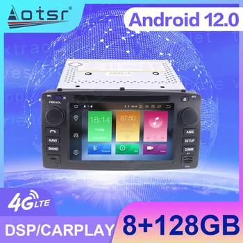Радиото в автомобила Android с 12 Екрани За Toyota Corolla EX 2001-2006 LTE GPS Безжична Carplay Централна Мултимедиен Плейър Стерео Главното Устройство