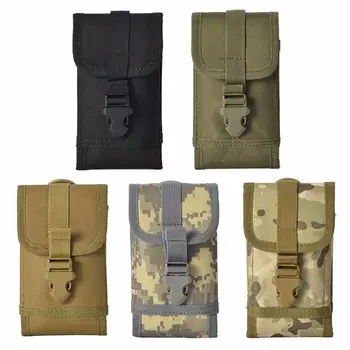 Многофункционален тактически военен мобилен телефон, поясная чанта за мобилен телефон, калъф за лов на открито, поясная чанта за къмпинг