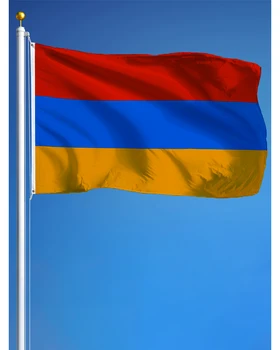 60x90 см, 90x150 см, банер с флага на Армения, на гоблен