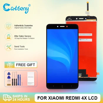Търговия на едро с Дисплей За Xiaomi Redmi 4X LCD Touch Panel Screen Digitizer В Събирането на Резервни Части С Рамка Безплатна Доставка