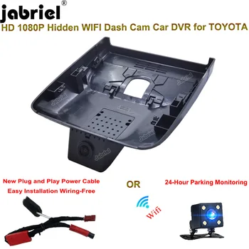 Jabriel HD 1080P Dash Cam Wifi Автомобилен видеорекордер За TOYOTA BZ4X 2021 2022 2023 Видеорекордер За Toyota bz4x X-mode Pro 2021 2022 2023
