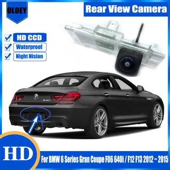 HD камера за обратно виждане, За BMW 6 series Gran Coupe F06 640i/F12 F13 2012 2013 2014 2015 за Нощно виждане/Резерв Парковочная Камера за задно виждане