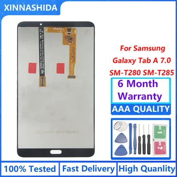LCD Дисплей за Samsung Galaxy Tab A 7,0 2016 SM-T280 SM-T285 T280 T285 LCD сензорен дисплей, Дигитайзер, Монтаж, резервни Части за ремонт на