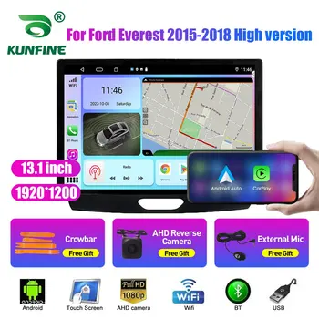 13,1-инчов Автомобилен Радиоприемник За Ford Everest 2015 2016-2018 Кола DVD GPS Навигация Стерео Carplay 2 Din Централна Мултимедиен Android Auto