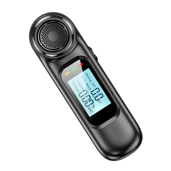 Цифров дъх тестер, USB Акумулаторна безконтактен дрегер висока точност, авто преносим детектор за алкохол, breathalyser Alcotest