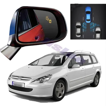 Авто Сензор за Откриване на Огледала BSM BSD BSA Warning Radar Safety Driving Сигнал За Peugeot 307 2001 2003 2005 2007 2009 2011 2014
