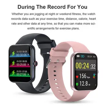 Наблюдение на здравето на 240mAh Дамски ръчен смарт часовници за управление на здравето Спорт на открито