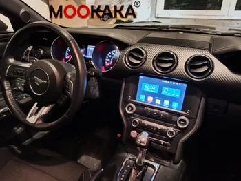 IPS Android 10,0 4 + GB 128 GB Автомобилен Мултимедиен Плеър Радио за Ford Mustang 2015 + GPS Навигация Авто Стерео Tapre Recoder Главното Устройство