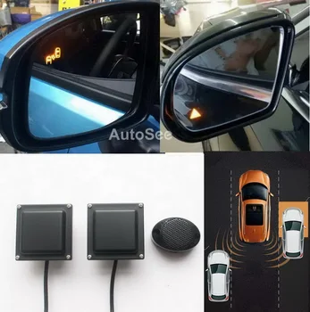 за Toyota Camry, Corolla, Vios CHR Reiz автомобил BSD БСМ сляпо петно радар за откриване на микровълновата, сензор за LCA огледало с led осветление предупреждение