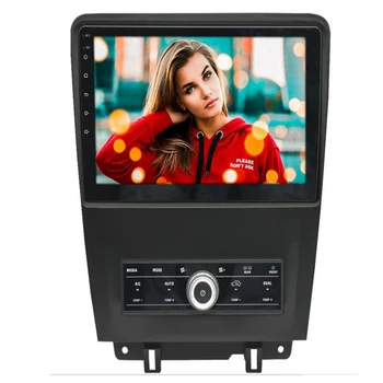 Автомобилно радио за Ford Mustang 2010-2014 2Din Android восьмиядерный кола стерео DVD плейър GPS навигация QLED екран Carplay
