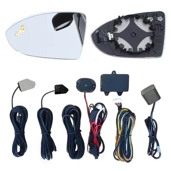 Автомобилни Аксесоари, Огледало за обратно виждане Детектор Слепи зони 77 Ghz радар Инструменти за безопасно шофиране Golf 7 6 5 4 8 Golf6 Golf8