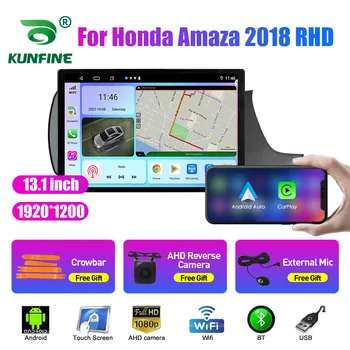 13,1-инчов Автомобилен Радиоприемник За Honda Amaza 2018 RHD Кола DVD GPS Навигация Стерео Carplay 2 Din Централна Мултимедиен Android Auto