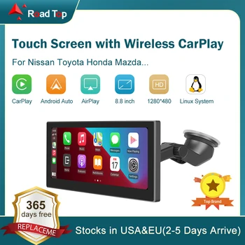 Пътен сензорен екран Linux с безжична навигация CarPlay Auto Air Play за Nissan, Toyota Honda Mazda