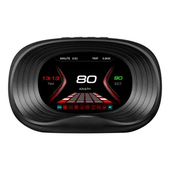 Авто OBD2 GPS Централен дисплей Автоэлектроника HUD дисплей проектор Цифрови автомобил скоростомер аксесоари за 90% от автомобилите