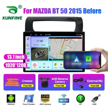 13,1-инчов Автомобилен Радиоприемник За MAZDA BT 50 2015 Преди Автомобилен DVD GPS Система Стерео Carplay 2 Din Централна Мултимедиен Android Auto