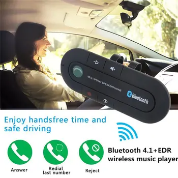 Мобилна Автоматична Вътрешна Част Хендсфри Слънчеви щори Авто MP3 Трансмитер, Bluetooth hands-free phone