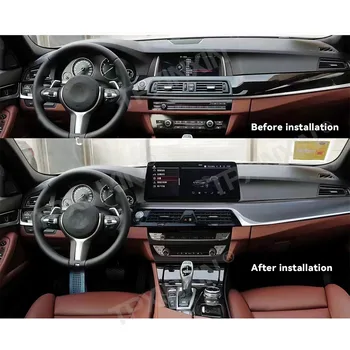 12,3 Инча за BMW серия 5 серия 7 2015-2017 Автомобилен мултимедиен плейър GPS навигация стерео радио авто главното устройство