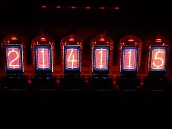 Часовници с псевдосветящейся лампа RGB, творческа обстановка за работния плот, подарък бойфренду