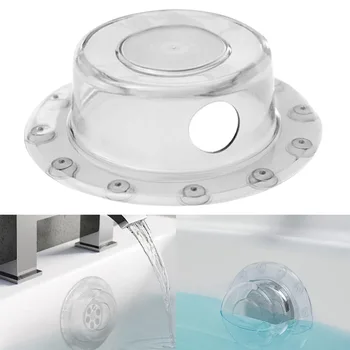 Делото за източване на с переливом баня от PVC, накрайник за тава за баня, добавляющая допълнителен инч вода за подгряване на вана, аксесоари за баня