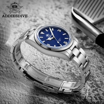 ADDIESDIVE 38 мм Мъжки Луксозни часовници BGW9 Супер Светлинен Сапфирен Кристал Водоустойчивост 10 бара-Автоматични Механични часовници reloj hombre