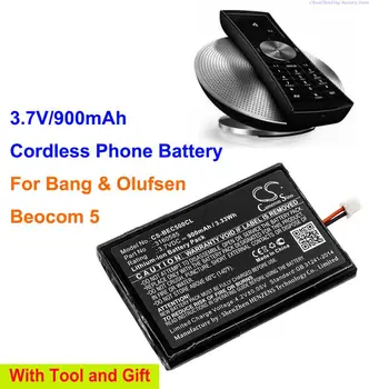 Акумулаторна батерия за безжичен телефон CameronSino 900 mah 3160585 за Bang & Olufsen Beocom 5