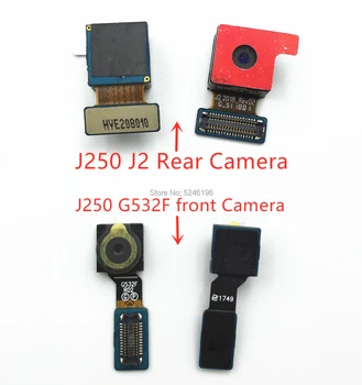 1бр Задна голяма Основната Камера за Задно виждане, Модул предна камера Гъвкав Кабел За Samsung Galaxy J250 J2 G532 G532F Заден Основните Гъвкав Кабел