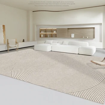 Минималистичное украса на хола, плюшени килими, килими и интериор в японски стил за спалнята, дебели шарени килим за пода, подложка за хола голяма площ