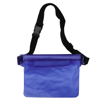 Лятна Водоустойчива чанта за плуване, притурка, плажна суха чанта, джоб за телефон, държач за къмпинг, ски, съвместим с мобилен телефон